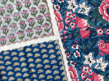 画像をギャラリービューアに読み込む, ブロックプリントハンカチ9種