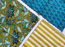 画像をギャラリービューアに読み込む, ブロックプリントハンカチ9種