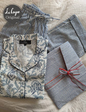 画像をギャラリービューアに読み込む, La Coupe Original -PJ Set ( Flower& Stripe)
