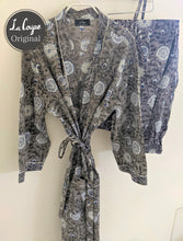 画像をギャラリービューアに読み込む, 残しわずか!La Coupe Original - Kimono ローブ (Gray)