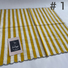 画像をギャラリービューアに読み込む, ブロックプリントハンカチ9種