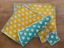 画像をギャラリービューアに読み込む, 【オンライン限定】キルトプレイスマット&コースター(2コセット)