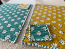 画像をギャラリービューアに読み込む, 【オンライン限定】キルトプレイスマット&コースター(2コセット)