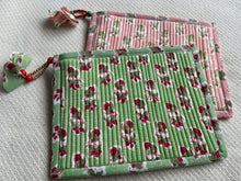 画像をギャラリービューアに読み込む, キルトポーチ