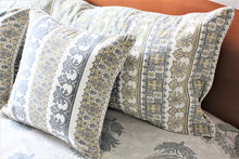 画像をギャラリービューアに読み込む, 【OUTLET 30%OFF】まくらカバー Yellow & Grey 45cmX65cm (2枚セット)