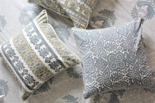 画像をギャラリービューアに読み込む, 【OUTLET 30%OFF】クッションカバー Yellow & Grey 45cmX45cm (2枚セット)