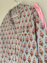 画像をギャラリービューアに読み込む, La Coupe Original -PJ Set ( Flower& Stripe)