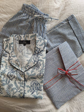 画像をギャラリービューアに読み込む, La Coupe Original -PJ Set ( Flower& Stripe)